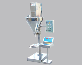 實拍半自動粉劑包裝機  速度快扭距大、可灌裝多種粉劑